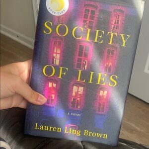 Society of Lies Hardcover Book